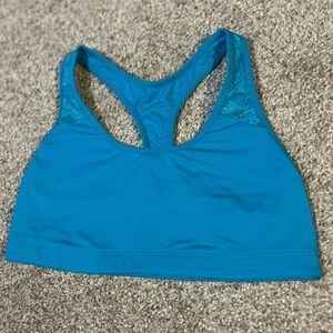 Victorias Secret Pink Yoga Sports Bra in Blue